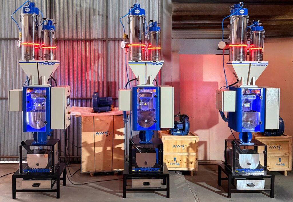 Dosador Gravimétrico AWG2100 em dose tripla